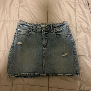 Garage Denim Skirt